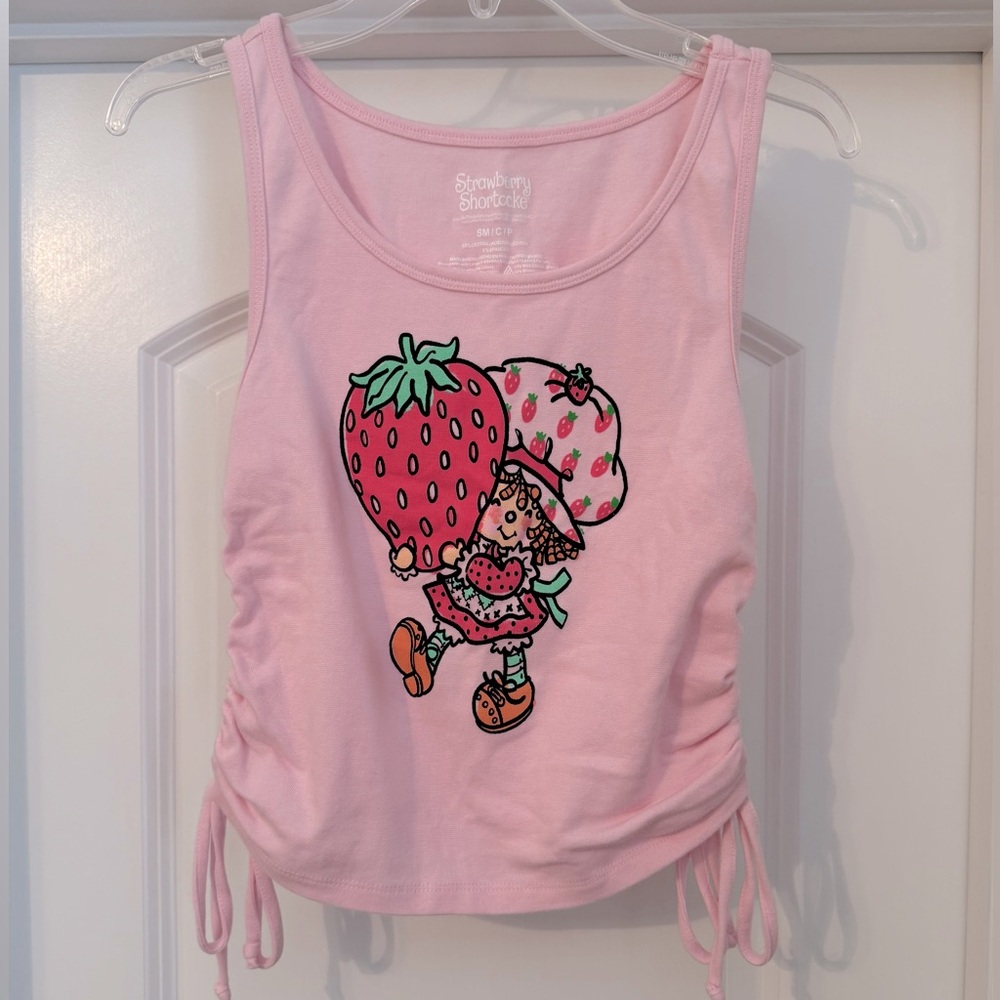 Strawberry Shortcake Tank Top Size S Mad Engine
